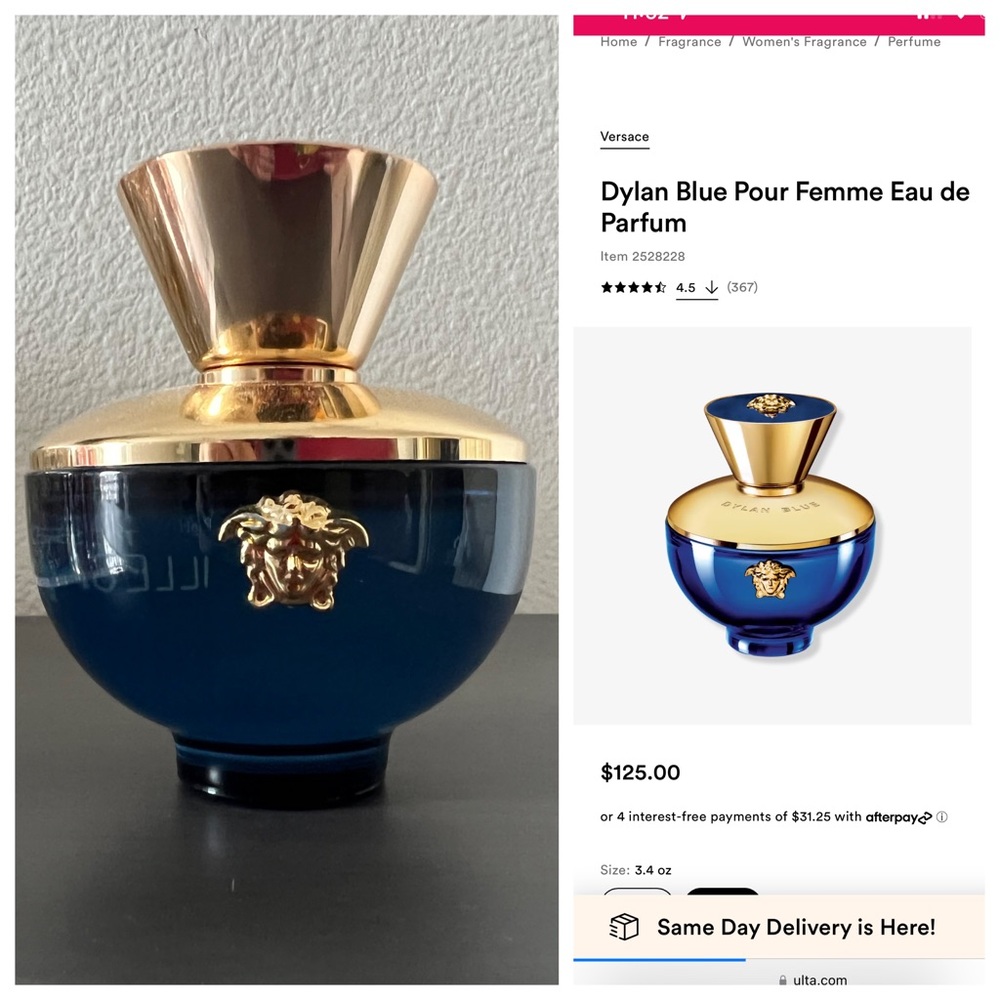 Versace Dylan Blue perfume